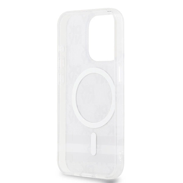 Etui DKNY IML Checkered Mono Pattern & na iPhone 13 Pro Max - czarne – zdjęcie 7