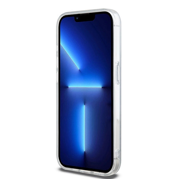Etui DKNY IML Mono & Stripe MagSafe na iPhone 15 Pro - niebieskie – zdjęcie 5