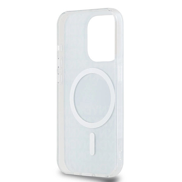 Etui DKNY IML Mono & Stripe MagSafe na iPhone 15 Pro - niebieskie – zdjęcie 7