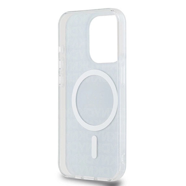 Etui DKNY IML Mono & Stripe MagSafe na iPhone 15 Pro Max - czarne – zdjęcie 7