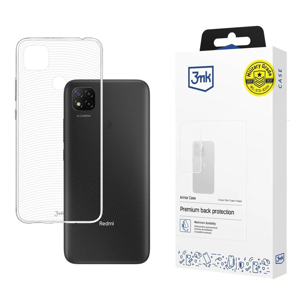 Etui 3mk Armor Case na Xiaomi Redmi 9C - przezroczyste