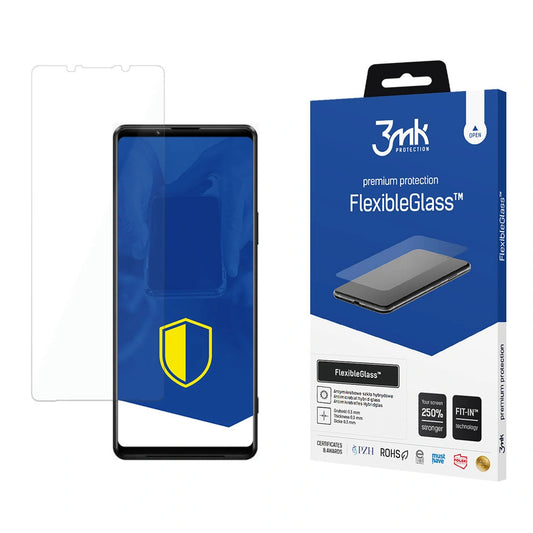 Szkło hybrydowe 3mk FlexibleGlass na Sony Xperia 1