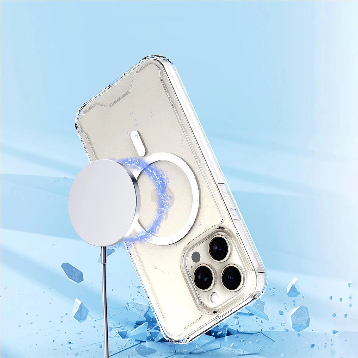 Etui Clear Corner Case MagSafe na iPhone 16 - przezroczyste – zdjęcie 5