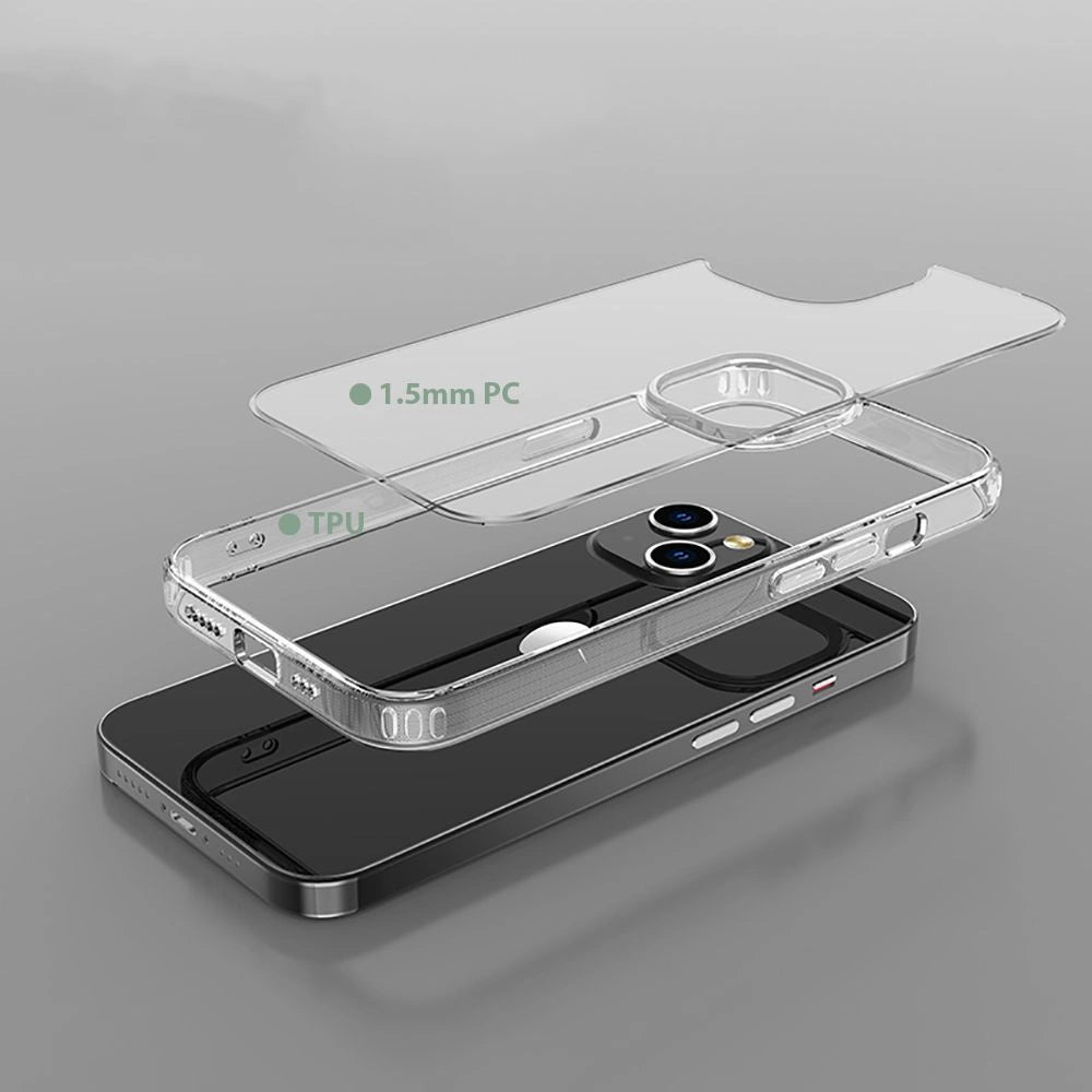 Etui Tech-Protect FlexAir Hybrid na iPhone 13 - przezroczyste – zdjęcie 5