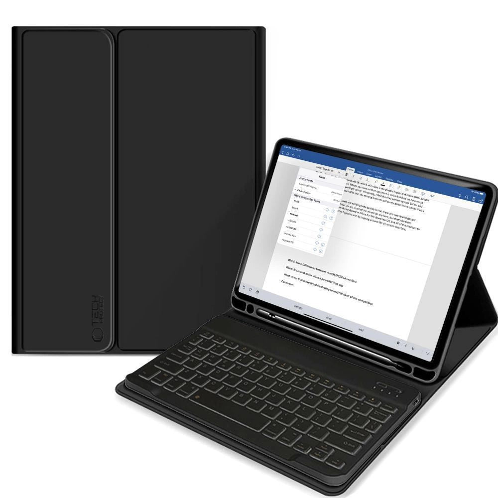 Etui Tech-Protect SC Pen + Keyboard z na iPad 10.9" 2022 - czarne