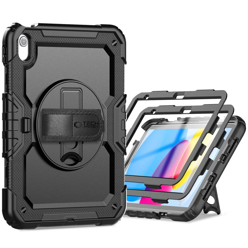 Etui Tech-Protect Solid360 na iPad 10.9" 2022 - czarne – zdjęcie 2