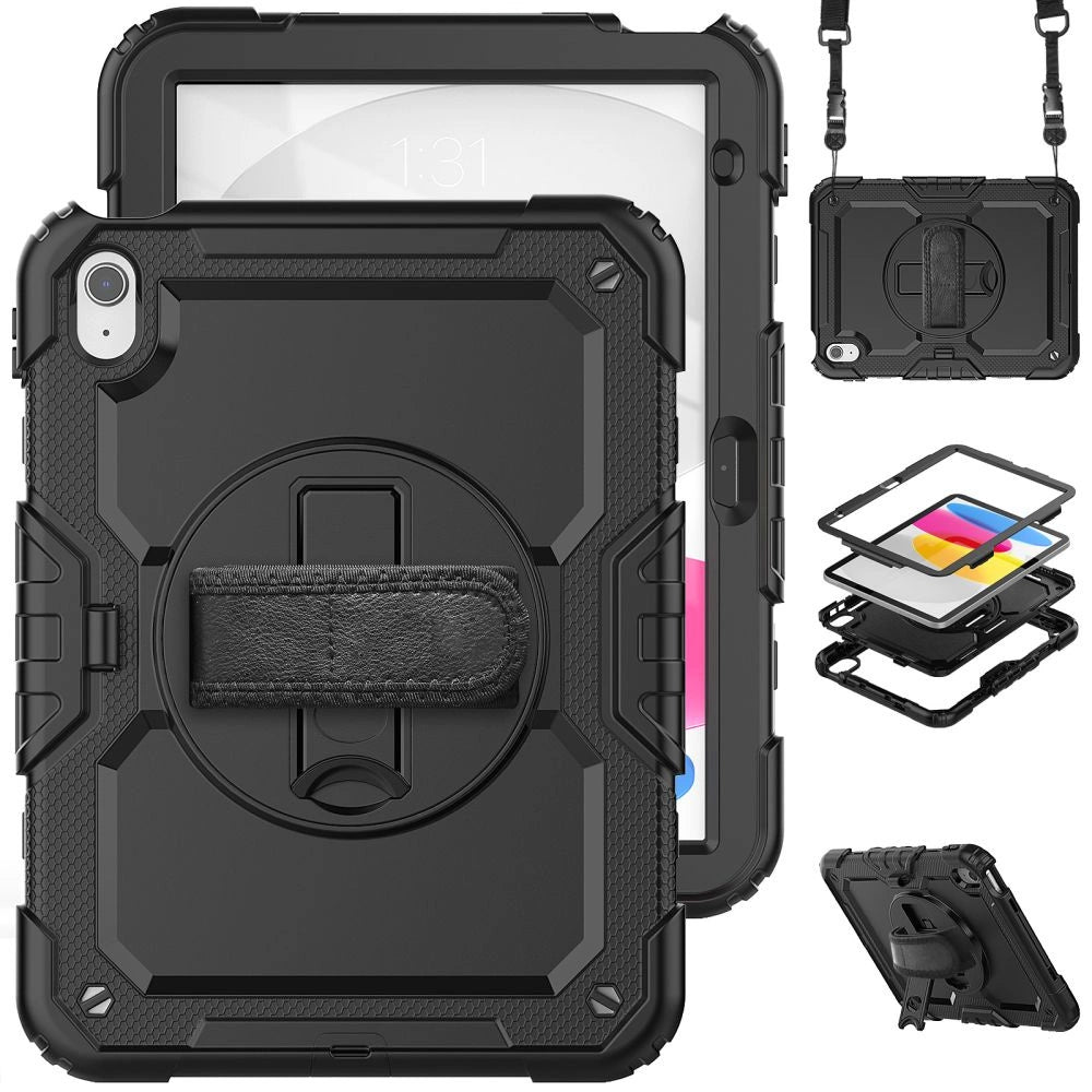 Etui Tech-Protect Solid360 na iPad 10.9" 2022 - czarne – zdjęcie 4