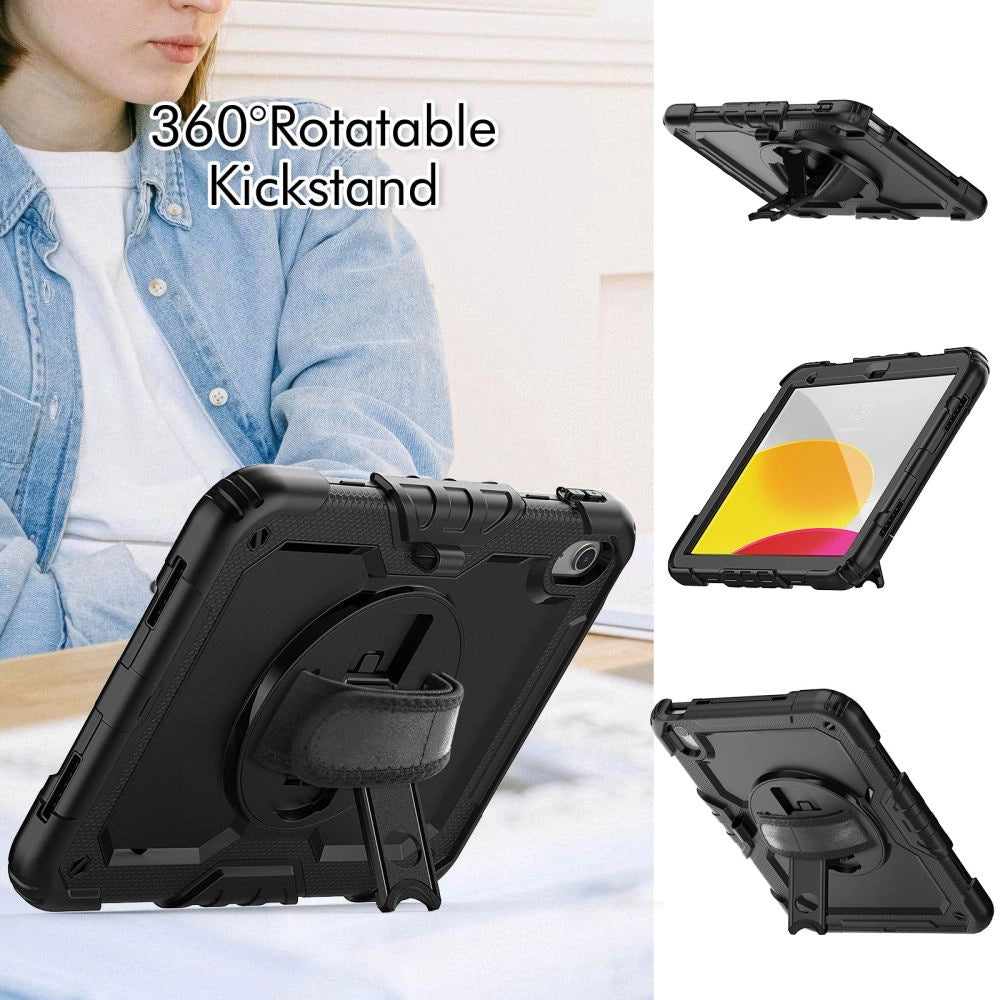 Etui Tech-Protect Solid360 na iPad 10.9" 2022 - czarne – zdjęcie 8