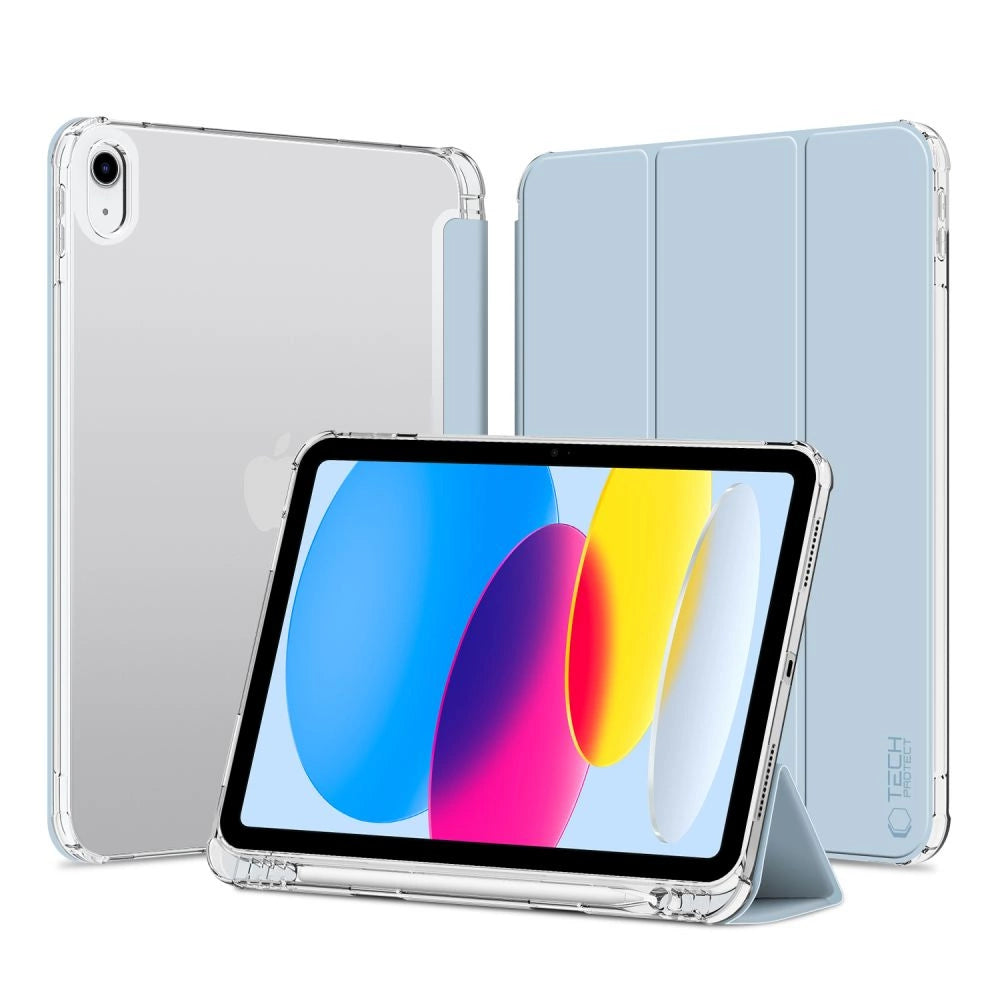 Etui Tech-Protect SC Pen Hybrid na iPad 10.9" 2022 - jasnoniebieskie