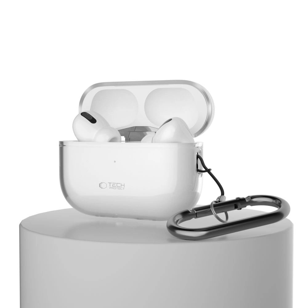 Etui Tech-Protect FlexAir na Apple AirPods Pro 1 / 2 - przezroczyste – zdjęcie 7