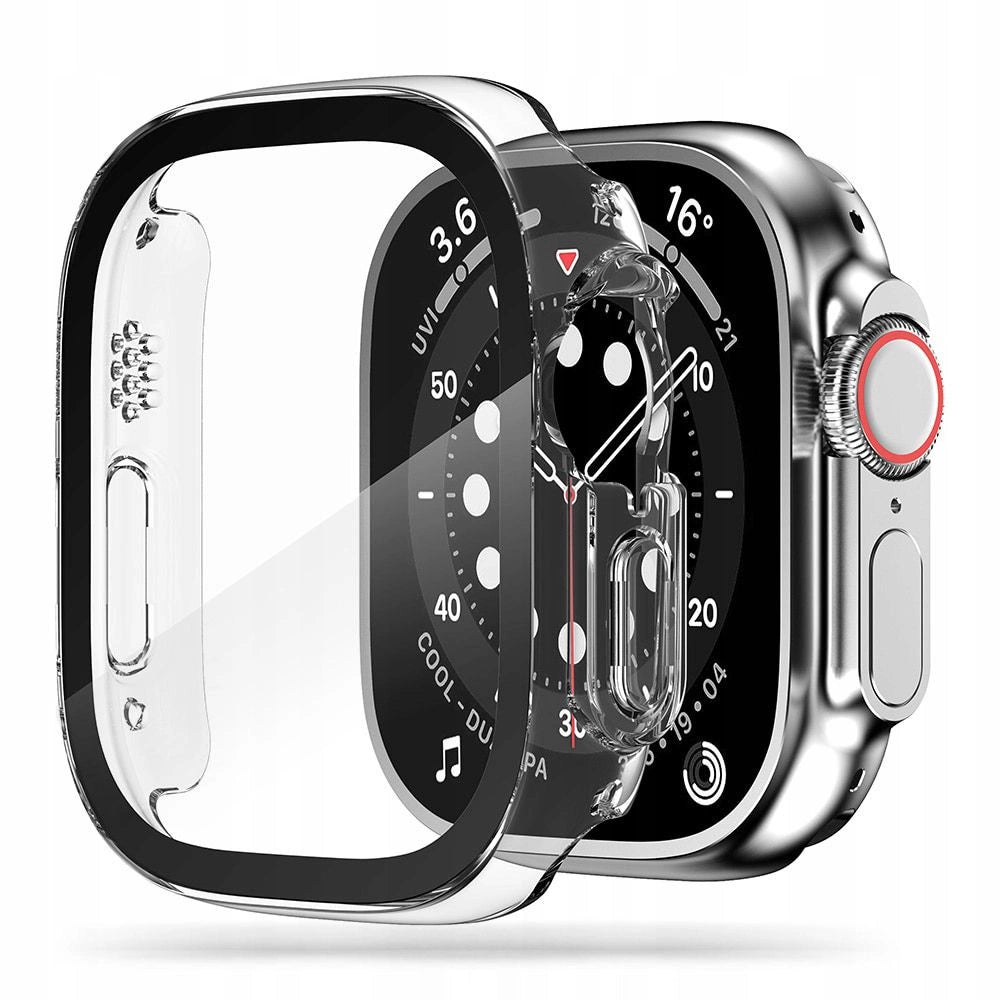 Etui Tech-Protect Defense360 na Apple Watch 49 mm - przezroczyste