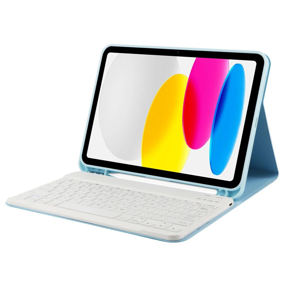 Etui Tech-Protect SC Pen + Keyboard z na iPad 10.9" 2022 - jasnoniebieskie – zdjęcie 3