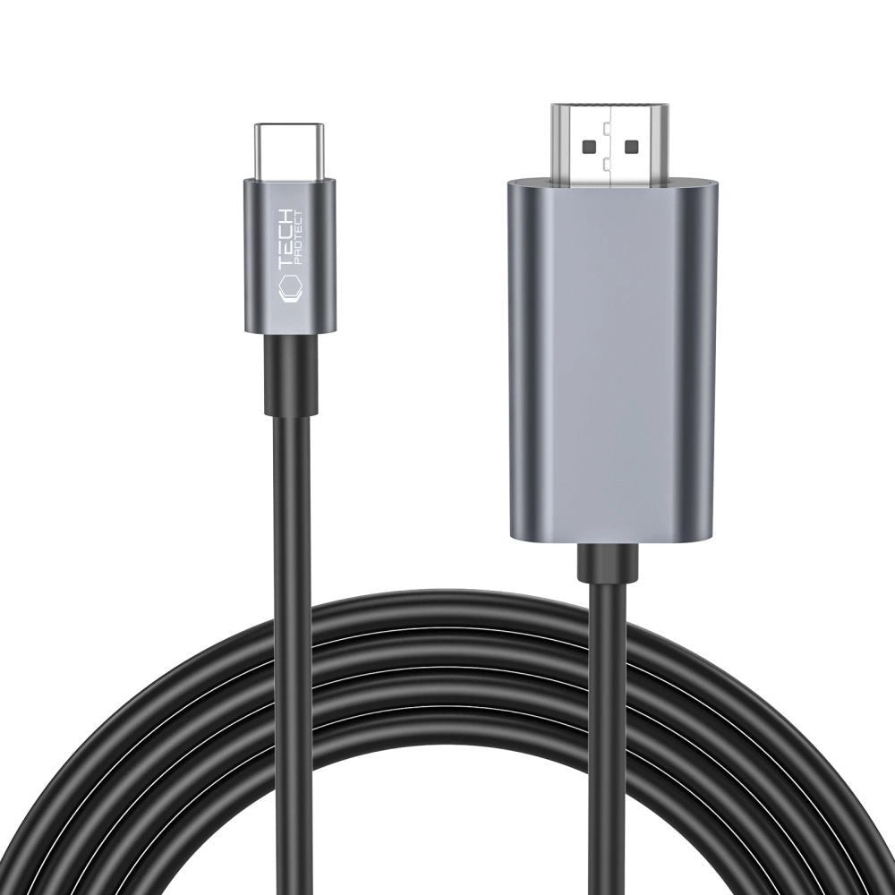 Kabel Tech-Protect UltraBoost USB-C / HDMI 4K 60Hz 2m - czarny