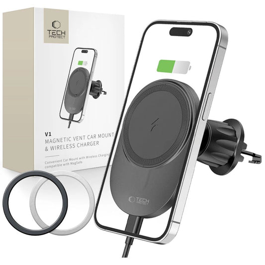 Uchwyt Tech-Protect MM15W-V1 samochodowy na kratkę nawiewu - czarny
