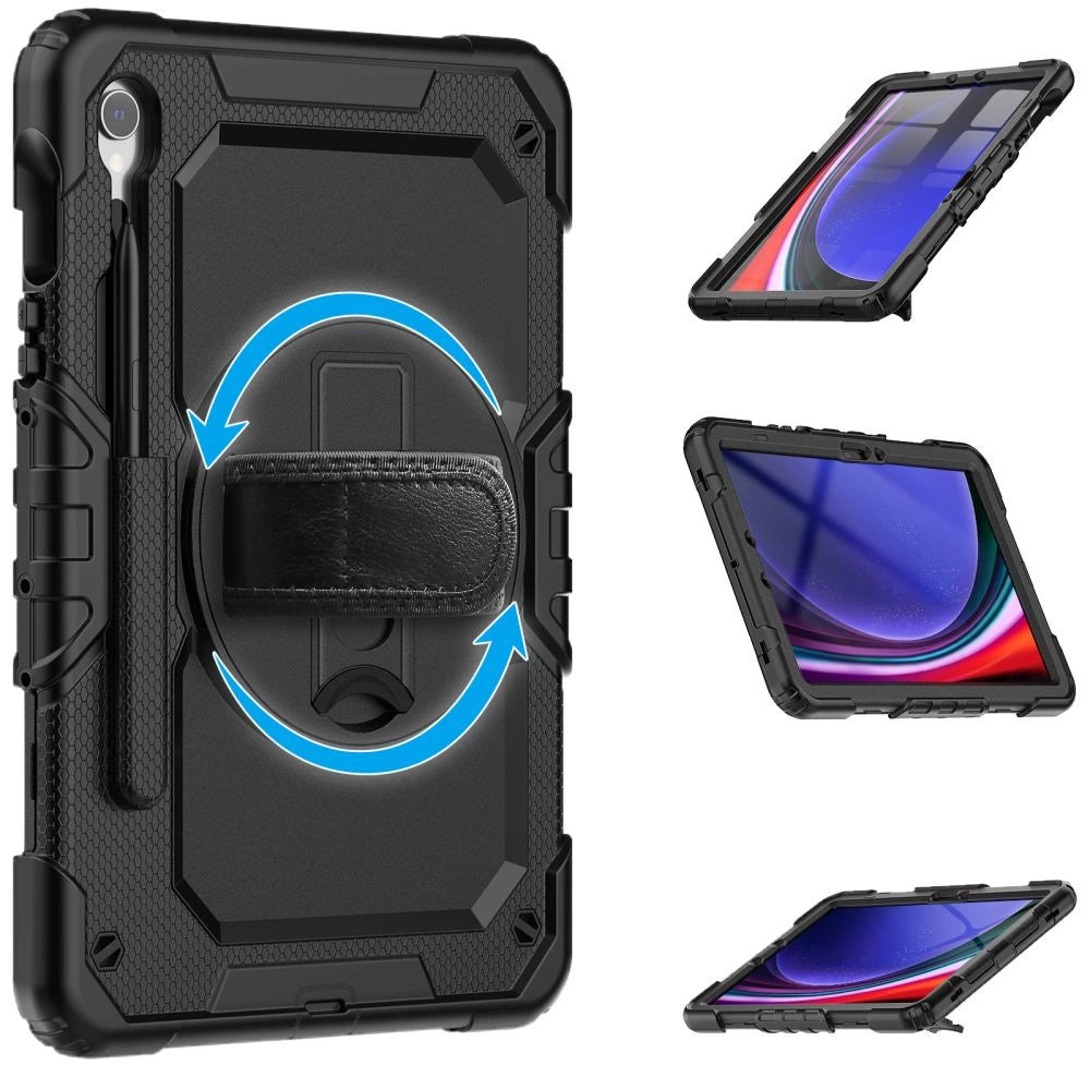 Etui Tech-Protect na Samsung Galaxy Tab S9 FE 10.9" X510 / X516B - czarne – zdjęcie 10