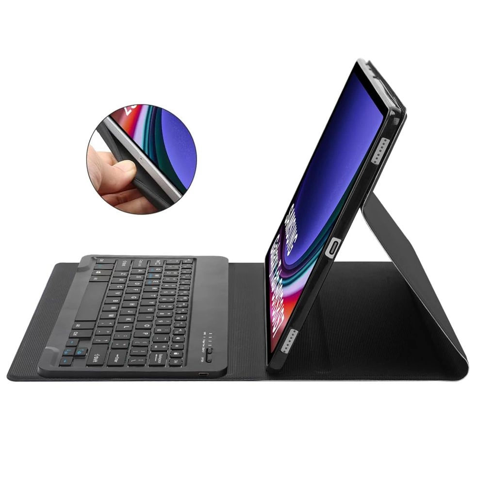Etui Tech-Protect na Samsung Galaxy Tab S9 FE 10.9" X510 / X516B - czarne – zdjęcie 4
