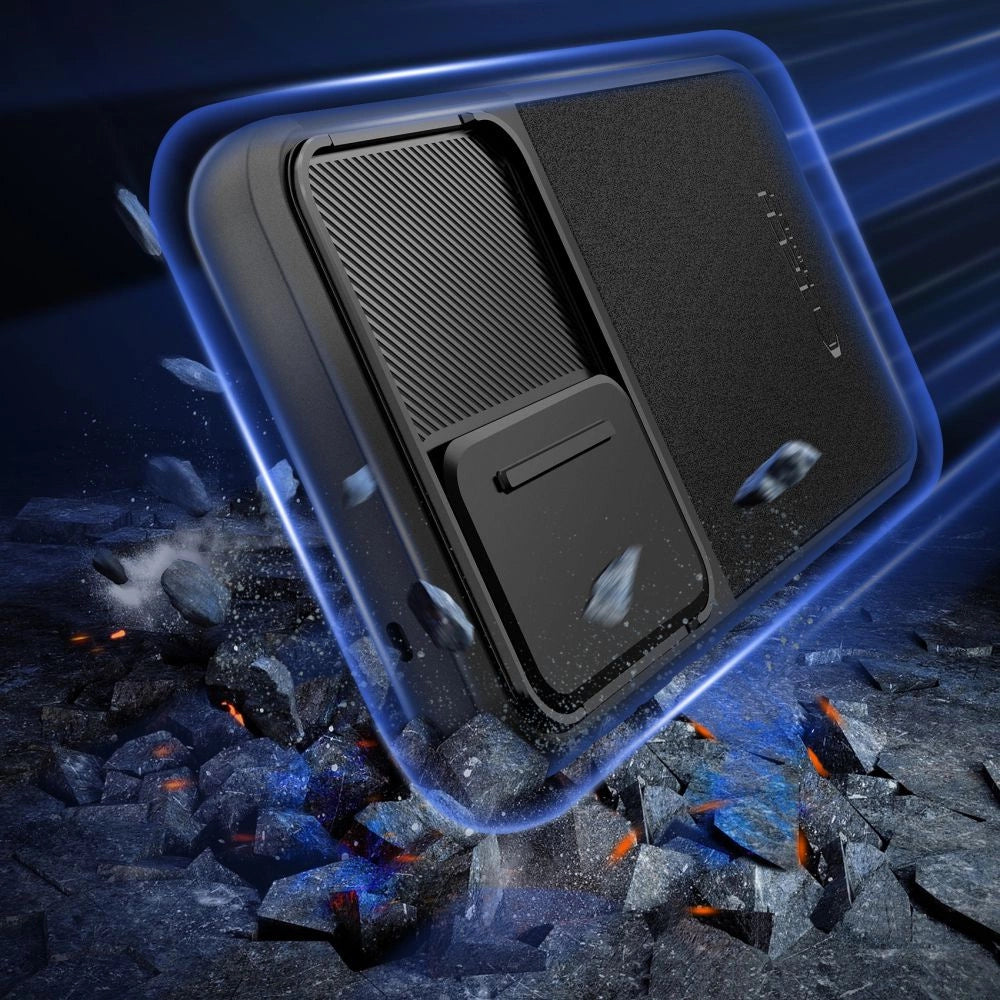 Etui Tech-Protect Velar Cam+ na Samsung Galaxy A55 5G - czarne – zdjęcie 6