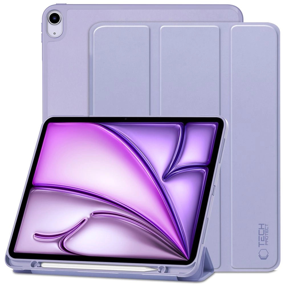Etui Tech-Protect SC Pen na iPad Air 13" (2024/2025/2026) - fioletowe
