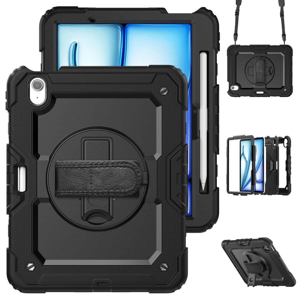 Etui Tech-Protect Solid360 na iPad Air 11" (2024/2025/2026) - czarne – zdjęcie 3