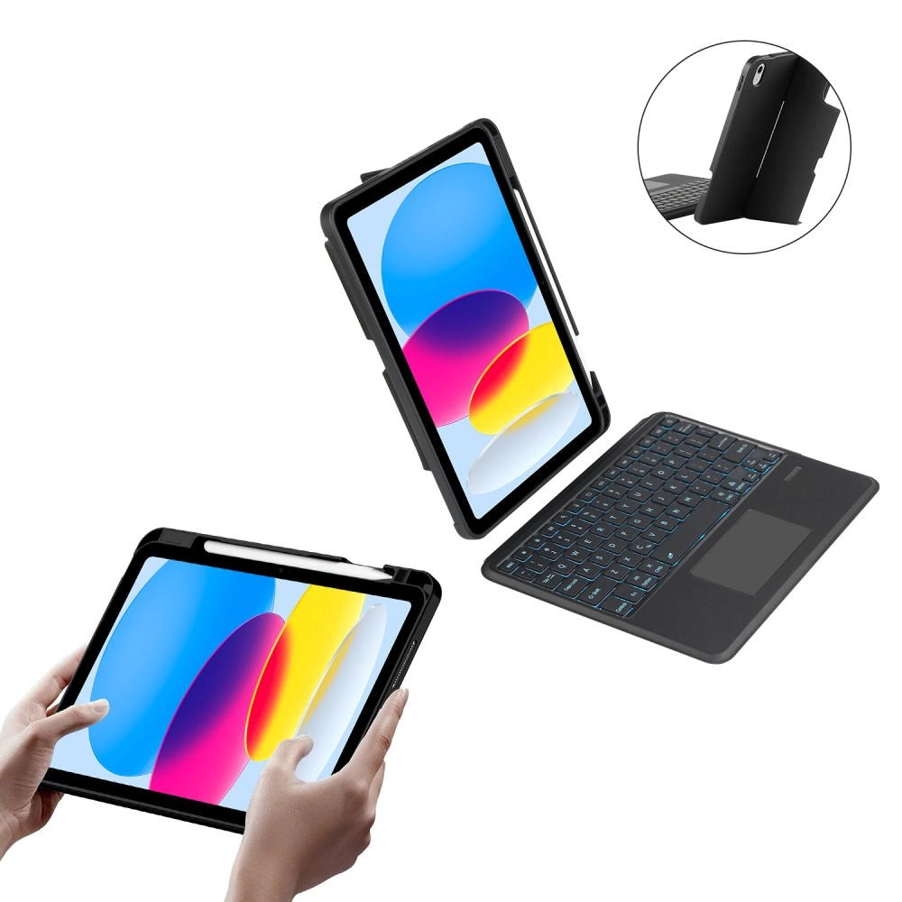 Etui Tech-Protect SC Mag Pen + Keyboard na iPad 10.9" 10 gen. (2022) - czarne – zdjęcie 11