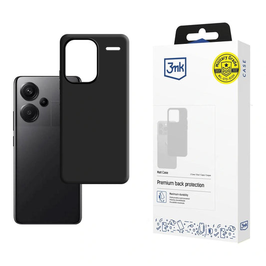 Etui 3mk Matt Case na Xiaomi Redmi Note 13 Pro+ - czarne