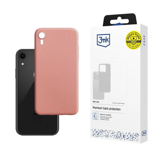 Etui 3mk Matt Case na iPhone XR - różowe matowe