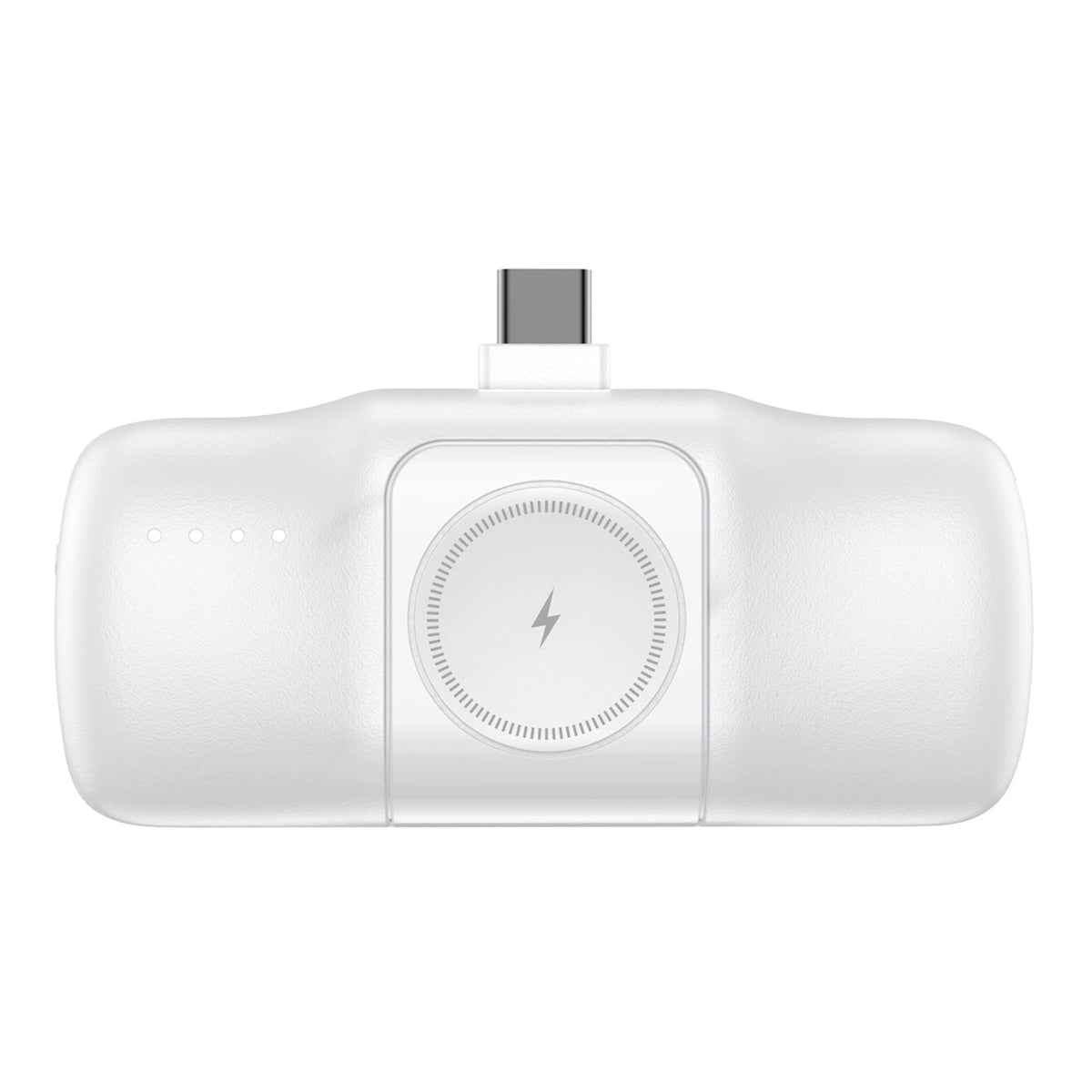 Mini powerbank Wozinsky WF16-YCS 5000mAh 15W USB-C do Apple Watch - biały – zdjęcie 3
