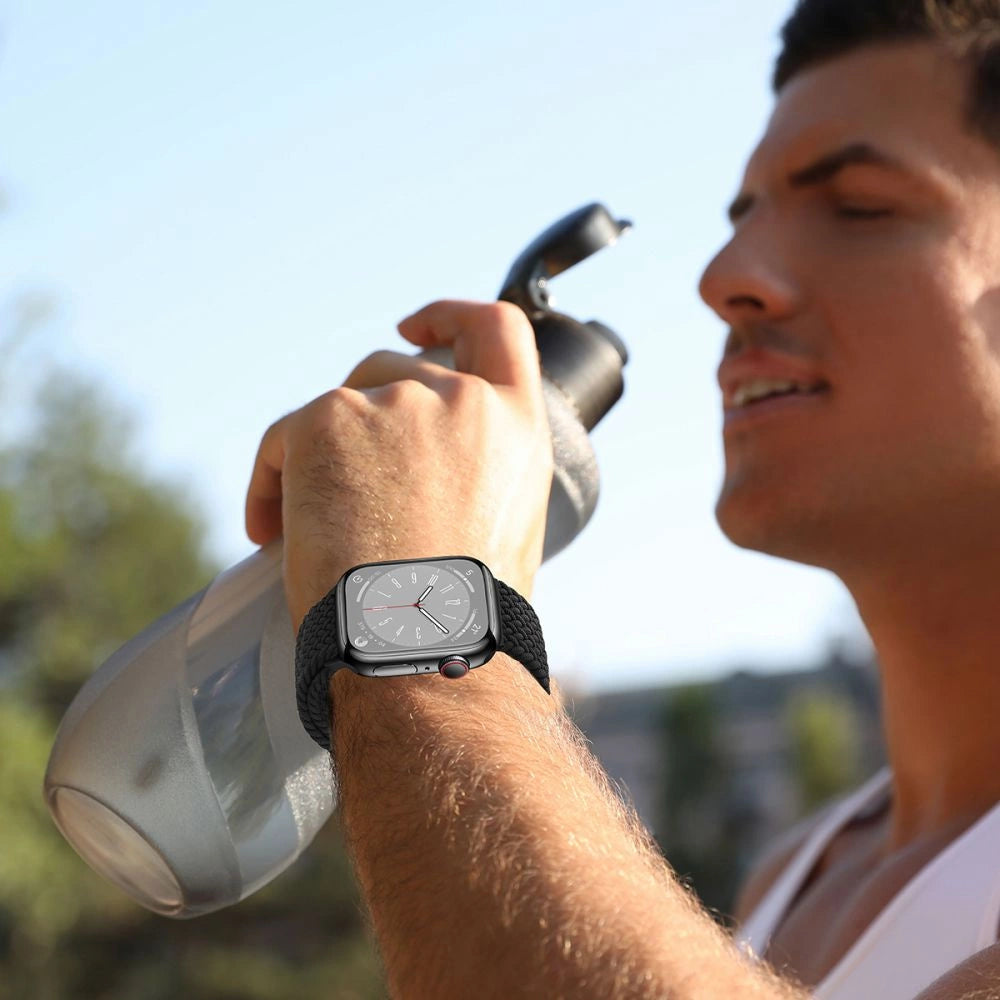 Pasek Tech-Protect Nylonmag do Apple Watch 42 / 44 / 45 / 49 mm - czarny – zdjęcie 4