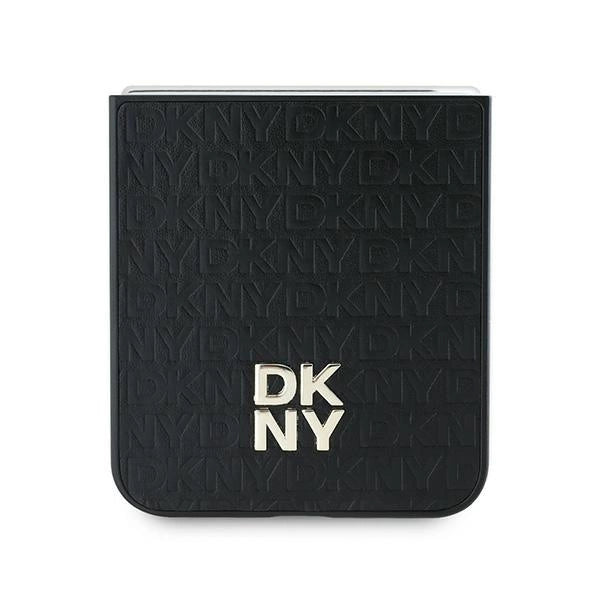 Etui DKNY Repeat Pattern Stack Logo na Samsung Galaxy Z Flip6 - czarne – zdjęcie 5