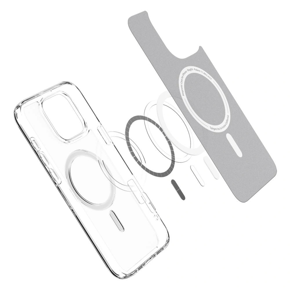 Etui Spigen Ultra Hybrid Mag z MagSafe na iPhone 16 Pro - przezroczyste – zdjęcie 5