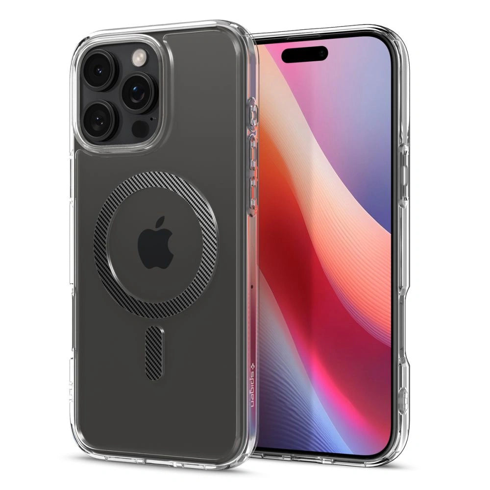 Etui Spigen Ultra Hybrid Mag z MagSafe na iPhone 16 Pro Max - ciemnoszare – zdjęcie 2