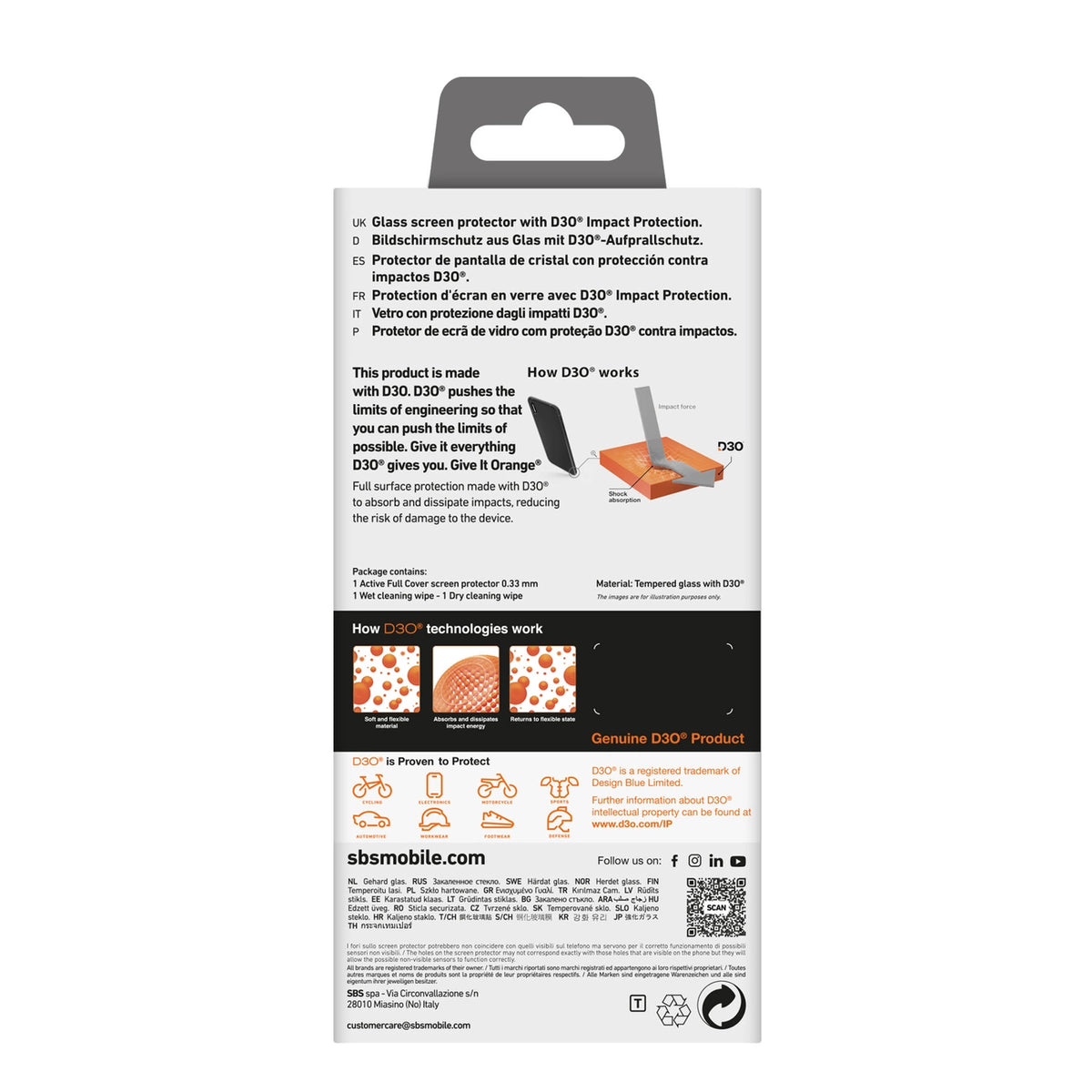 Etui SBS Extreme Mag D3O MagSafe do iPhone 16 Plus - przezroczyste – zdjęcie 3