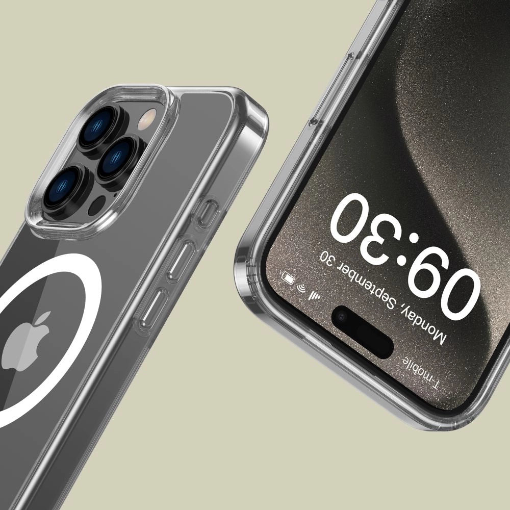 Etui Tech-Protect FlexAir Hybrid MagSafe na iPhone 16 Pro - przezroczyste – zdjęcie 3