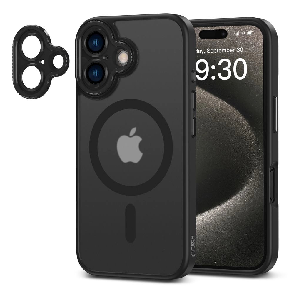 Etui Tech-Protect MagCam MagSafe na iPhone 16 - półprzezroczyste – zdjęcie 2