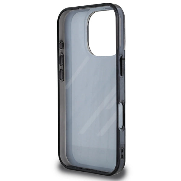 Etui BMW Motosport IML Random Stripes na iPhone 16 Pro Max - czarne