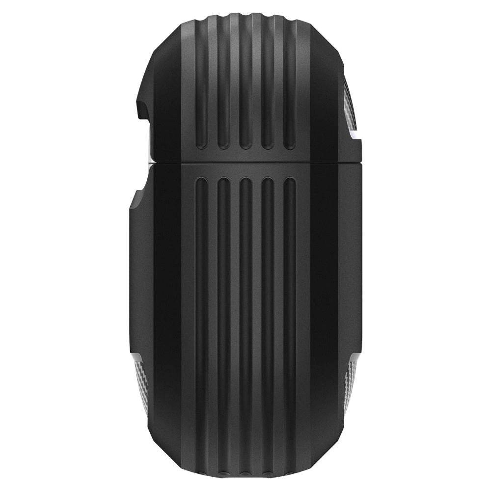 Etui Spigen Rugged Armor na AirPods 4 - czarne – zdjęcie 5