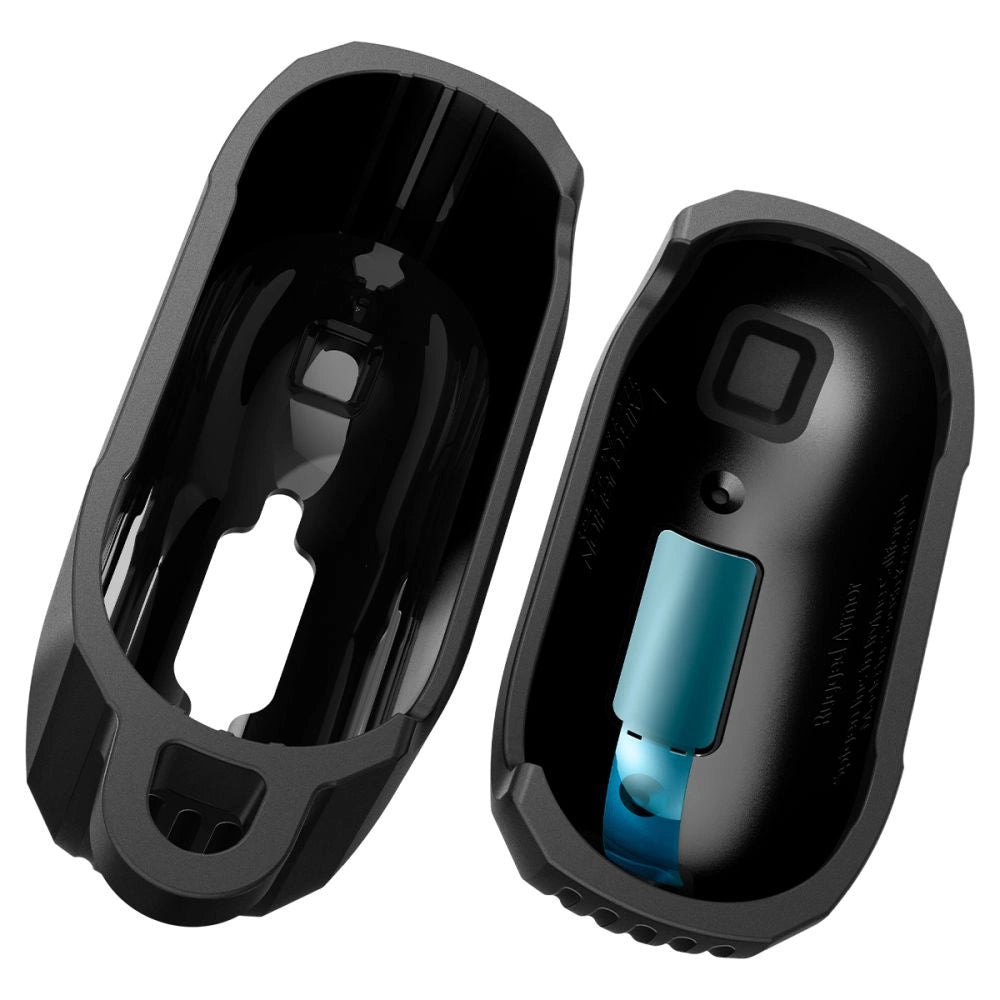 Etui Spigen Rugged Armor na AirPods 4 - czarne – zdjęcie 9