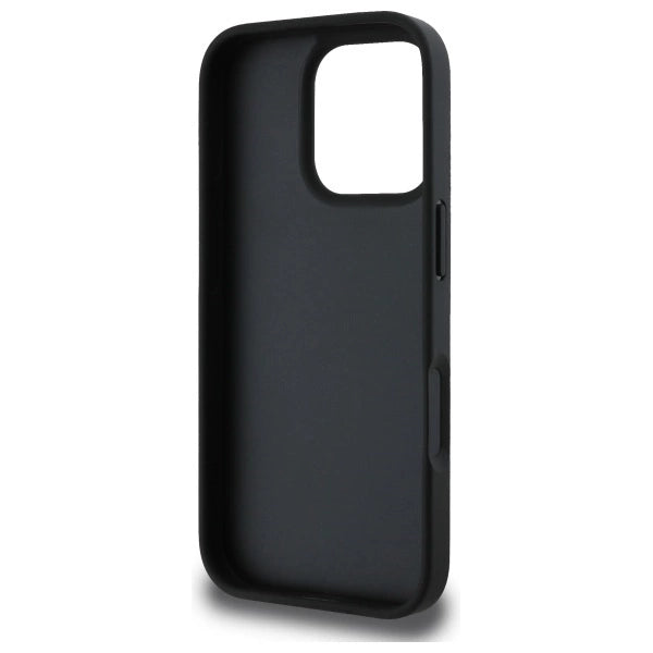 Etui DKNY Texture Pattern Tonal Stripe na iPhone 16 Pro - czarne – zdjęcie 7