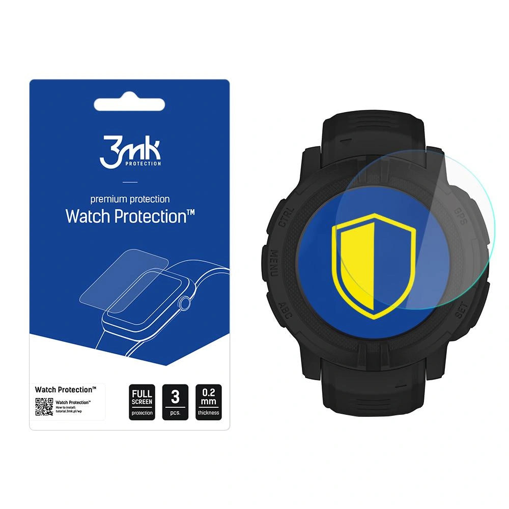 Szkło hartowane 3mk Watch Protection na Garmin Instinct 2 / Solar