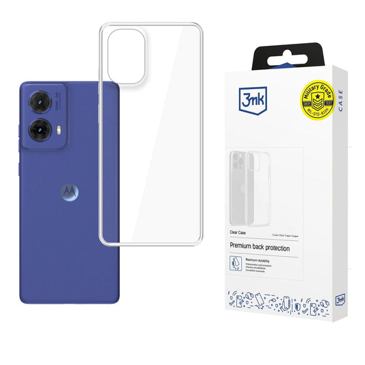 Etui 3mk Clear Case na Motorola Moto G85 - przezroczyste