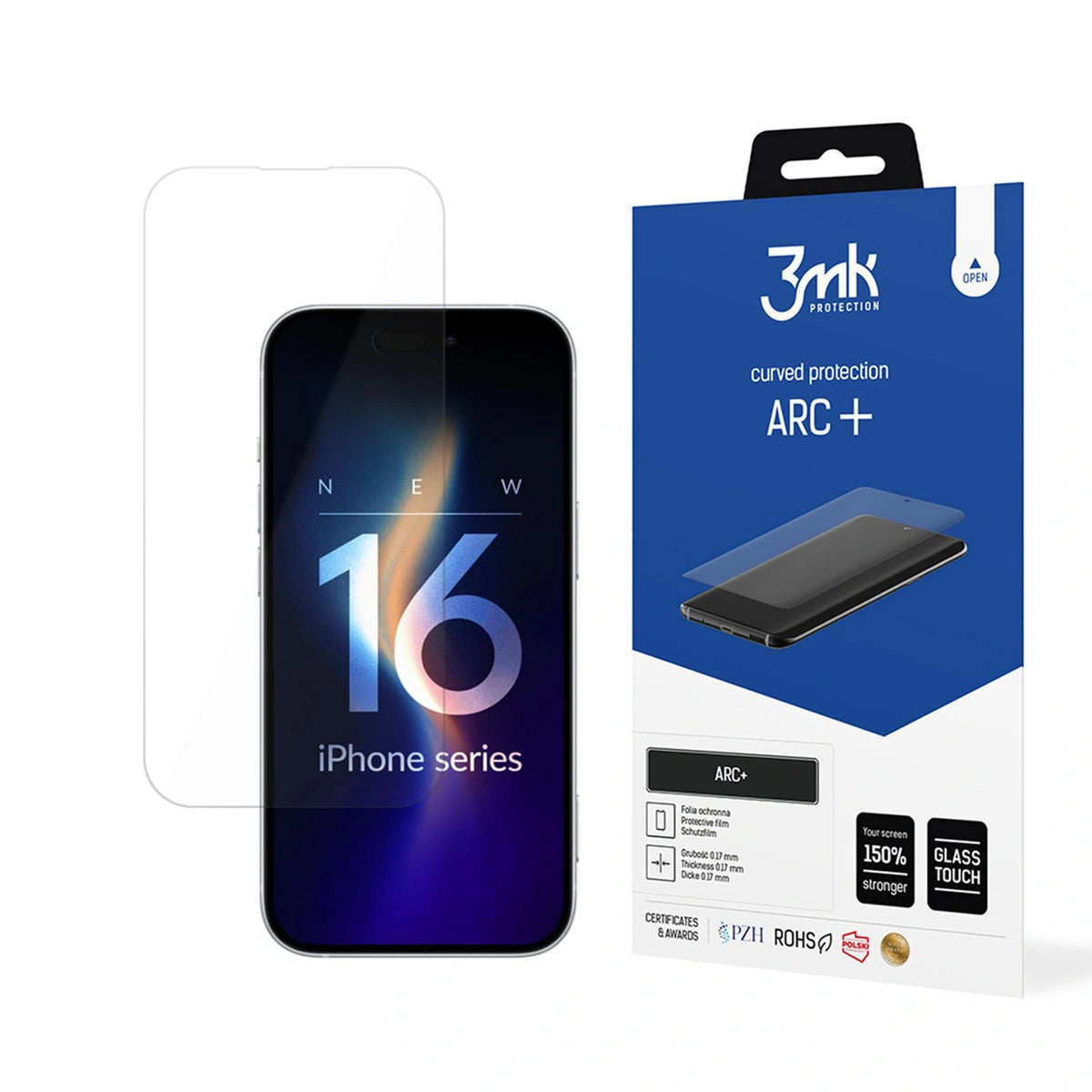 Folia ochronna 3mk ARC+ na iPhone 16 Pro
