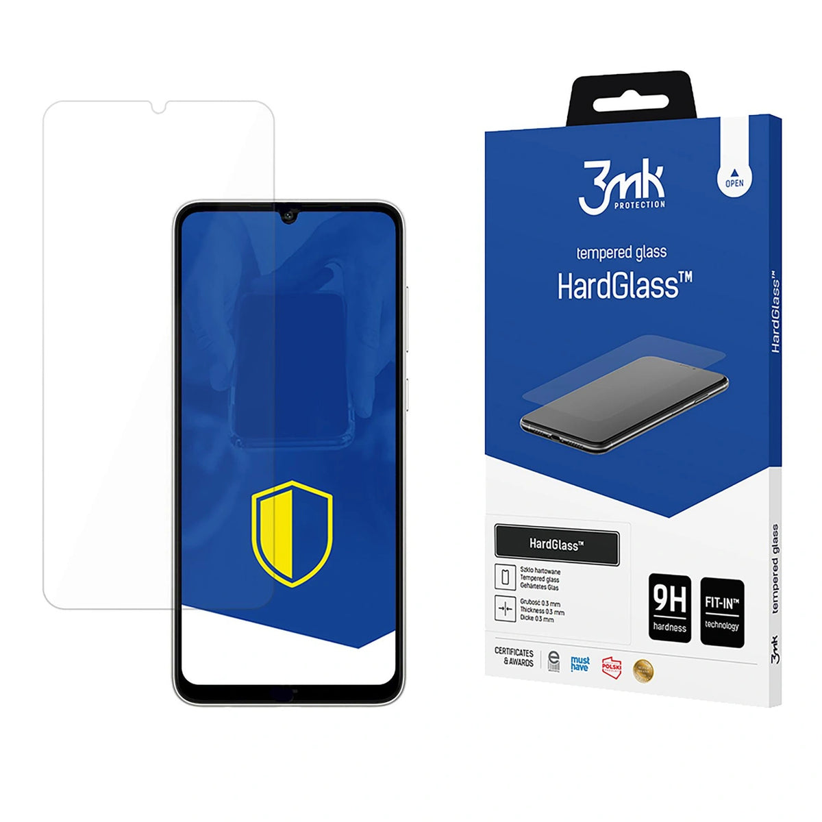 Szkło hartowane 3mk HardGlass na Samsung Galaxy A05 / A06