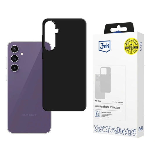Etui 3mk Matt Case na Samsung Galaxy S24 FE - czarne