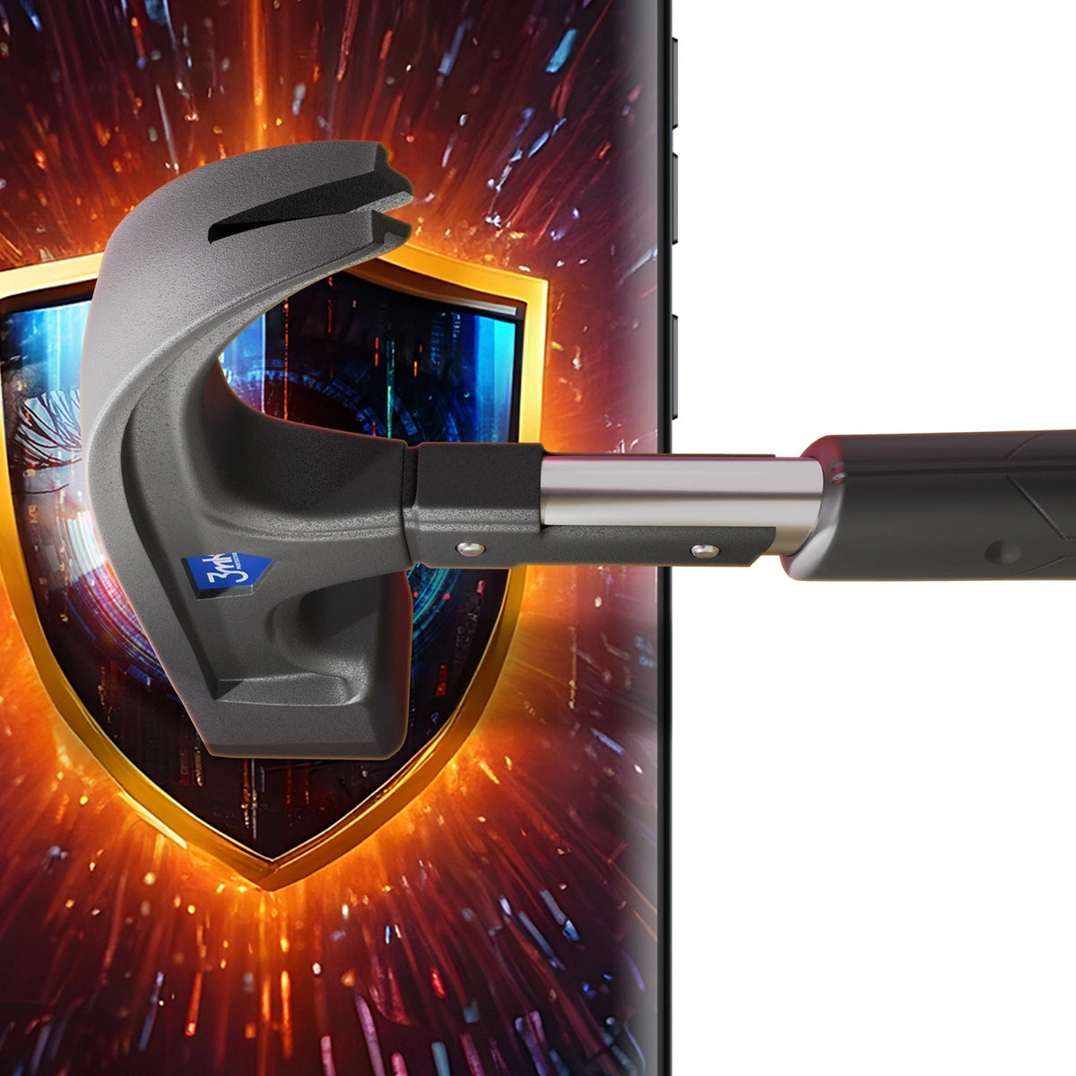 Prywatyzująca folia ochronna 3mk Silky Matt Privacy na Motorola Edge 40 Neo – zdjęcie 3