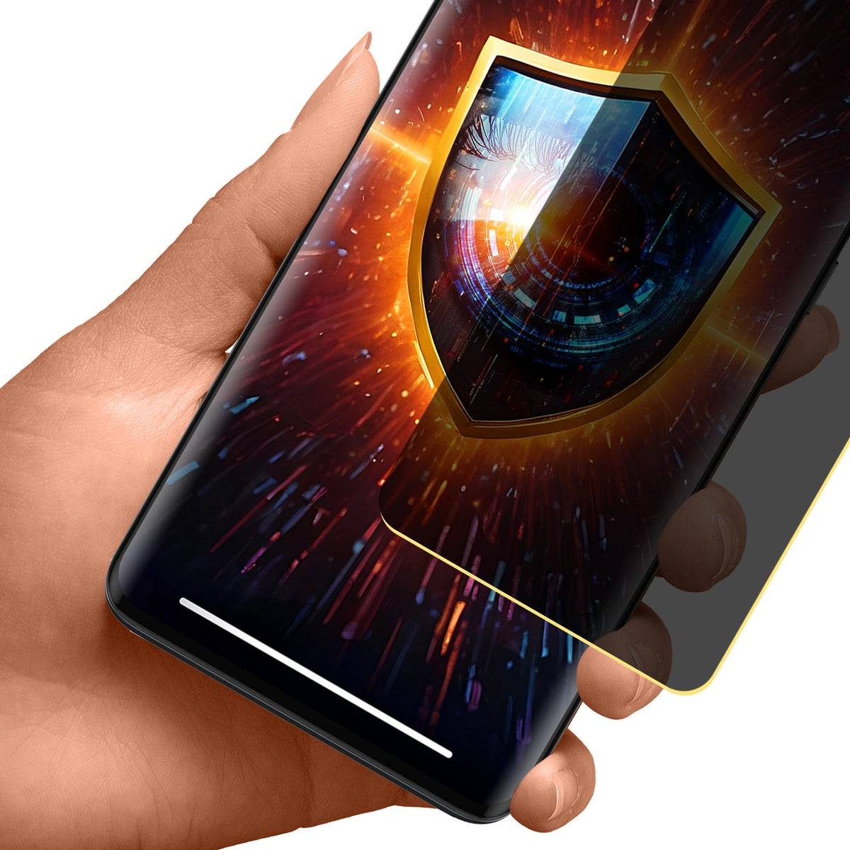 Prywatyzująca folia ochronna 3mk Silky Matt Privacy na Motorola Edge 40 Neo – zdjęcie 7
