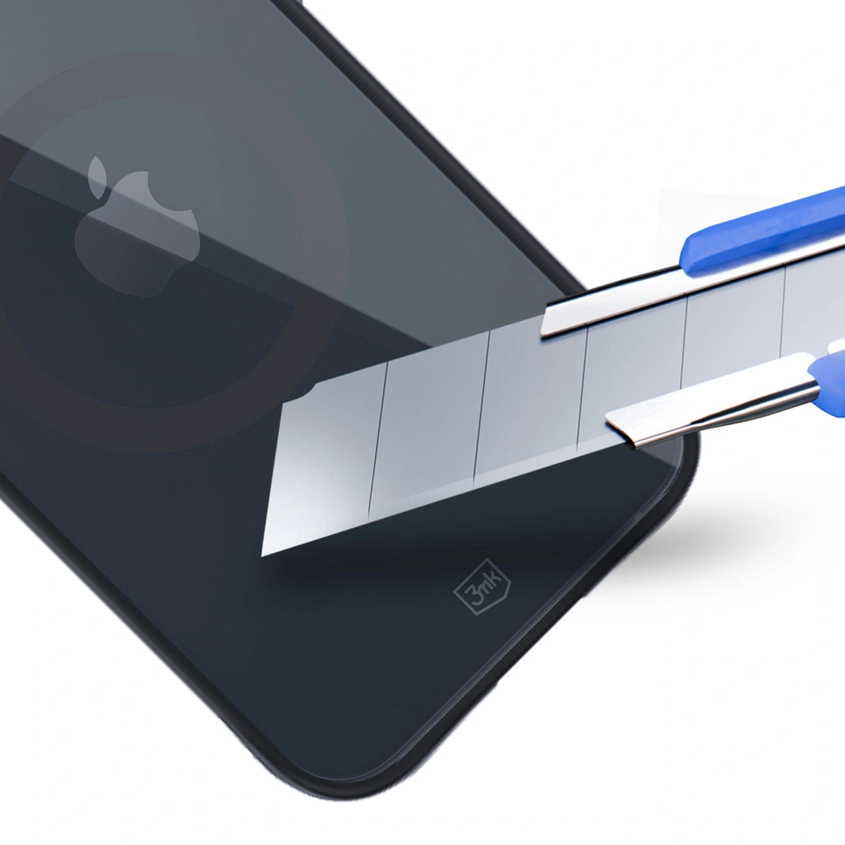 Etui 3mk Satin Armor na iPhone 14 Plus - przezroczyste z czarną ramką – zdjęcie 8