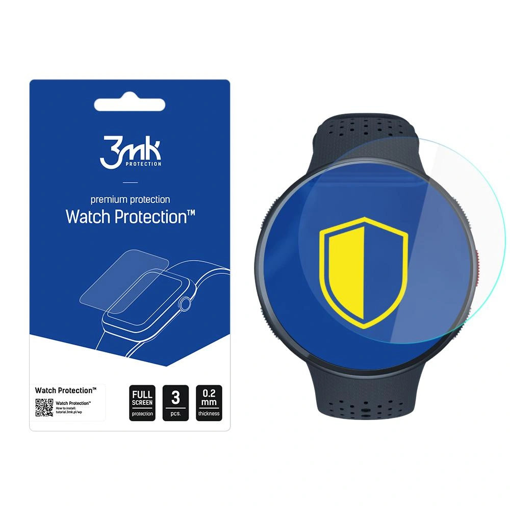 Szkło hybrydowe 3mk Watch Protection FlexibleGlass na Polar Pacer Pro
