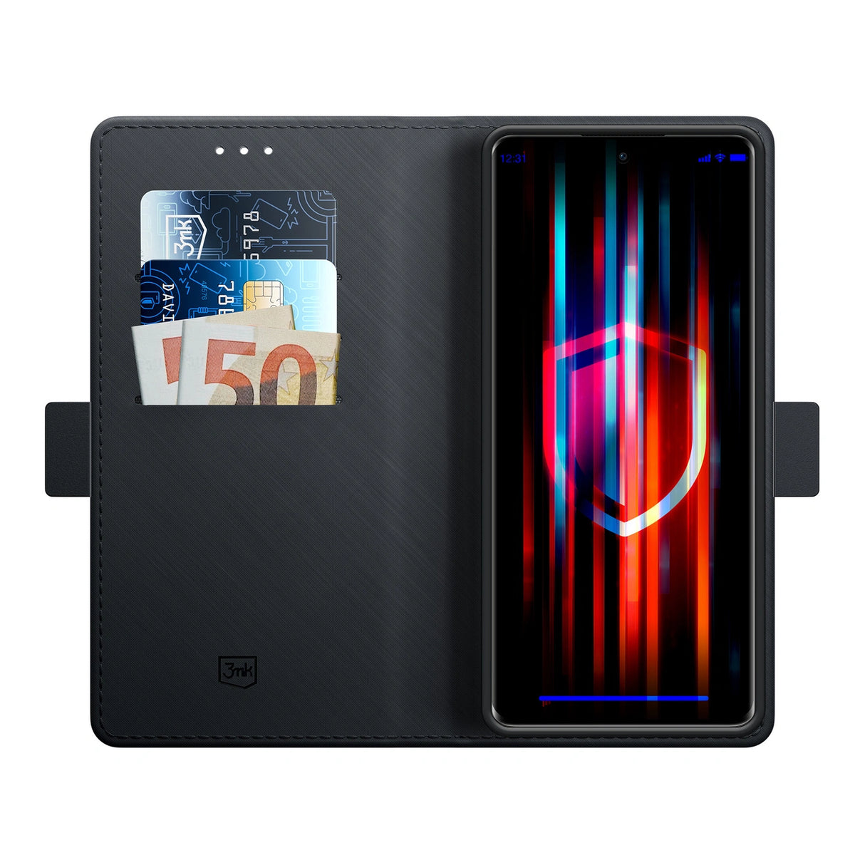 Etui 3mk Wallet Case na Oppo Reno 10 5G - czarne – zdjęcie 2