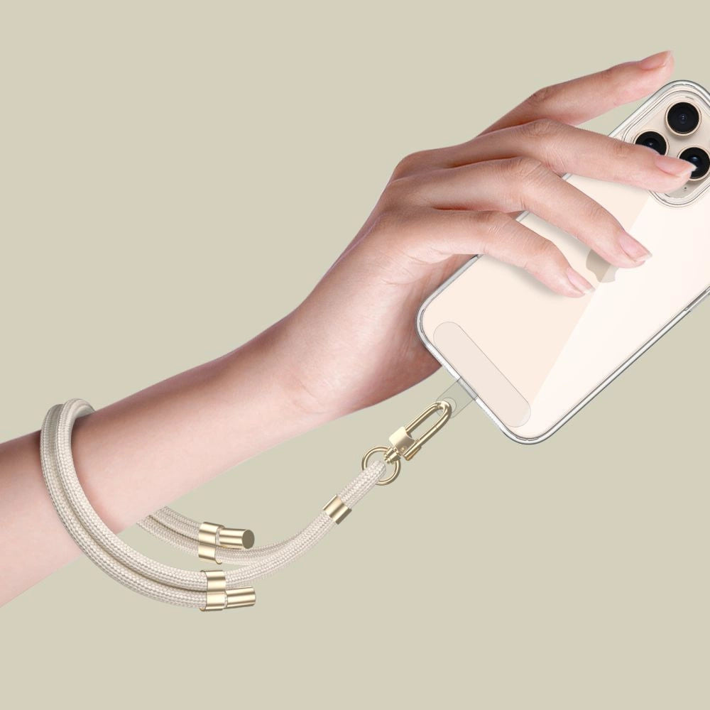 Pasek Tech-Protect C4S Rope Wrist Strap - beżowy – zdjęcie 2