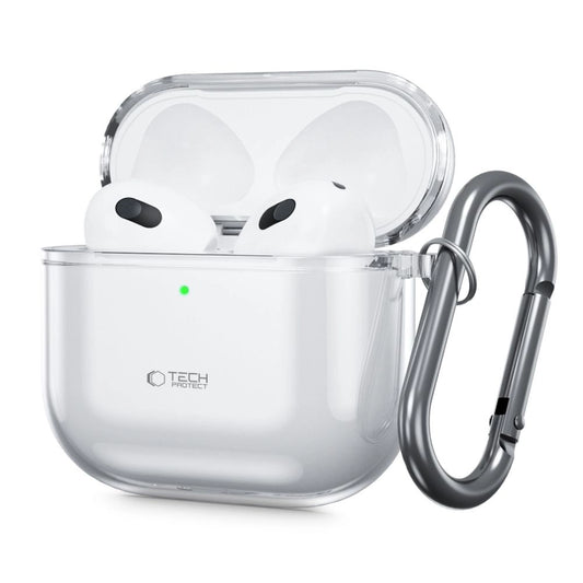 Etui Tech-Protect FLEXAir na Apple AirPods 4 - przezroczyste